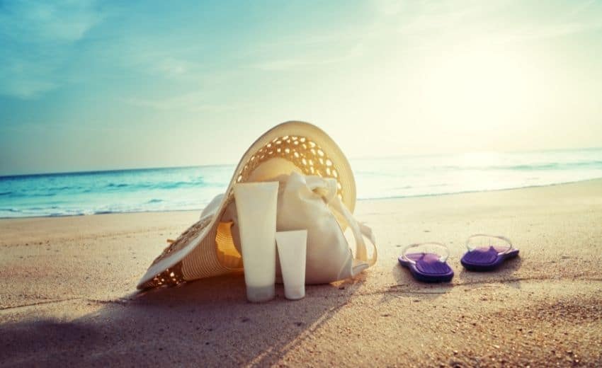 psoriasis en été avec le soleil