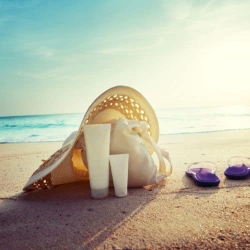 psoriasis et soleil en été