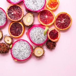 fruits entiers pour la santé de la peau