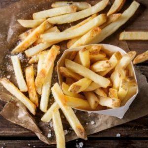 frites graisses mauvaises pour l'acné et les boutns