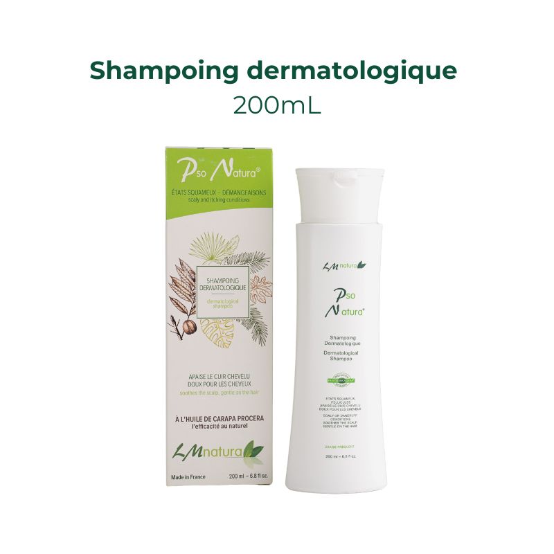 Psoriasis, squames, pellicules, démangeaisons, un shampoing efficace 