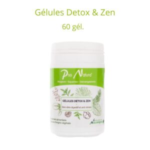 Gélules detox et zen pour lutter contre le stress et les désordres digestifs