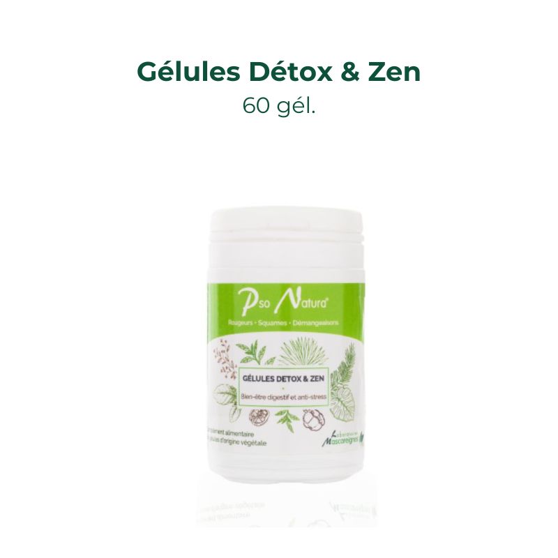 Gélules psoriasis Detox & Zen Pso Natura