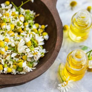 l'huile essentielle de camomille pour soulager l'eczéma