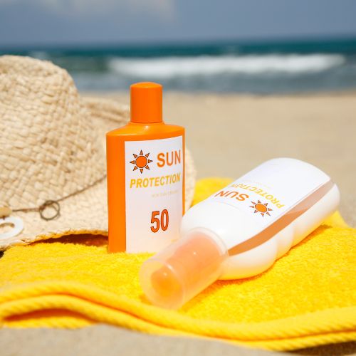 acné protection solaire