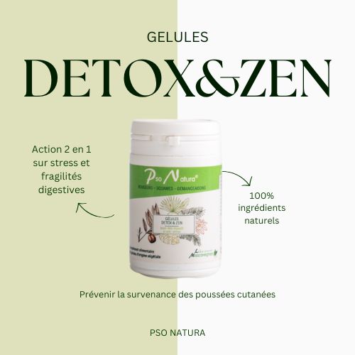 gelules zen&detox en cas de dermatite atopique ou eczéma