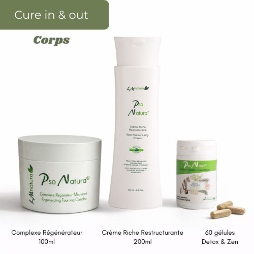 pack cure complète corps in&out psoriasis eczéma